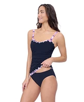 Riga D Cup Center Ruched Tankini