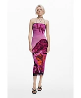 Desigual Women's Dress designed by Mr. Christian Lacroix