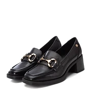 Carmela Leather Collection Women's Heeled Moccasins by Xti