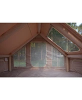 Inflatable Glamping Tent: 9.8 x 13ft, Waterproof, Windproof, Easy Setup