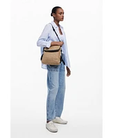Desigual Women's Small raffia backpack