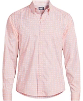 Lands' End Men's Long Sleeve Travel Kit Shirt