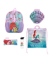 The Little Mermaid Ariel & Flounder 3-Piece Backpack Set