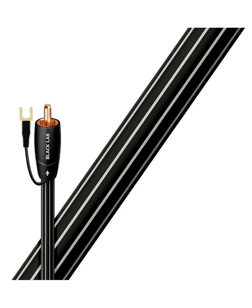 AudioQuest Black Lab Rca Male to Rca Male Subwoofer Cable - 6.56 ft. (2m)