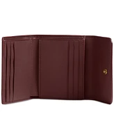 Coach Mila Small Flap Wallet in Signature Canvas