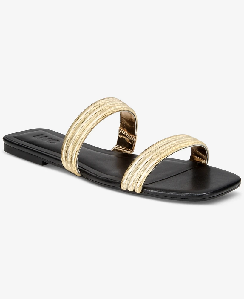 I.n.c. International Concepts Women's Panima Two-Band Flat Sandals, Exclusively at Macy's