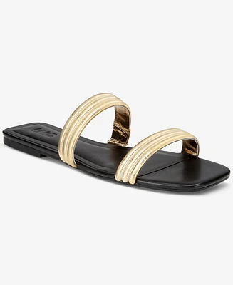 I.n.c. International Concepts Women's Panima Two-Band Flat Sandals, Exclusively at Macy's