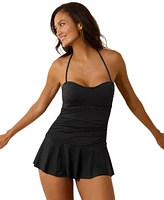 Tommy Bahama Women's Pearl Bandeau Swim Dress