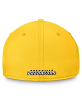 Fanatics Men's Gold Nashville Predators Core Primary Logo Flex Hat