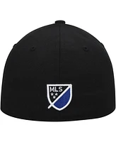 Men's New Era Black San Jose Earthquakes Primary Logo Low Profile 59FIFTY Fitted Hat