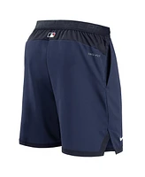 Men's Nike Navy Atlanta Braves Authentic Collection Flex Vent Performance Shorts
