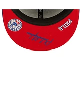 Men's New Era Royal Philadelphia 76ers Fall 22 Identity 59FIFTY Fitted Hat