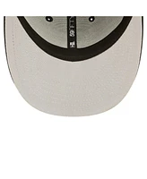 Men's New Era Colorado Rockies Black and White Low Profile 59FIFTY Fitted Hat