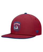 Fanatics Men's Burgundy Colorado Avalanche 2024 Nhl Draft Snapback Hat