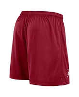Jordan Men's White/Crimson Oklahoma Sooners Primetime Reversible Shorts