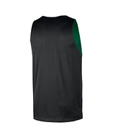 Nike Men's Kelly Green/Black Boston Celtics Courtside Reversible Mesh Practice Jersey