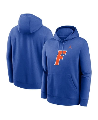 Jordan Men's Royal Florida Gators Primetime Alternate Logo Club Fleece Pullover Hoodie