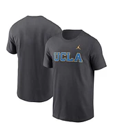 Jordan Men's Anthracite Ucla Bruins Primetime Wordmark T-Shirt