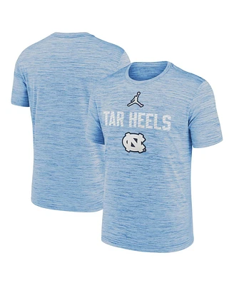 Jordan Men's Carolina Blue North Tar Heels Campus Slant Velocity Performance T-Shirt