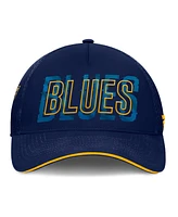 Fanatics Men's Navy St. Louis Blues Fundamental Flex Hat