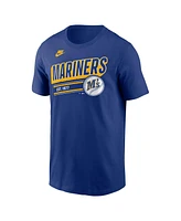 Nike Men's Royal Seattle Mariners Cooperstown Collection Retro T-Shirt