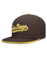 Nike Men's Brown San Diego Padres True Performance Fitted Hat