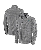 J. Palmer Men's Black Philadelphia Eagles Dual Threat Long Sleeve Button-Up T-Shirt