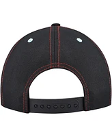 Lids Big Boys and Girls Black Iron Man Glow-in-the-Dark Snapback Hat