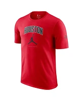 Jordan Men's and Women's Red Houston Rockets Essential Cities T-Shirt