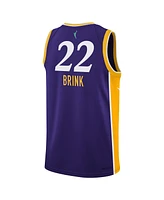 Nike Big Boys and Girls Cameron Brink Purple Los Angeles Sparks 2024 Wnba Draft Explorer Edition Victory Player Jersey