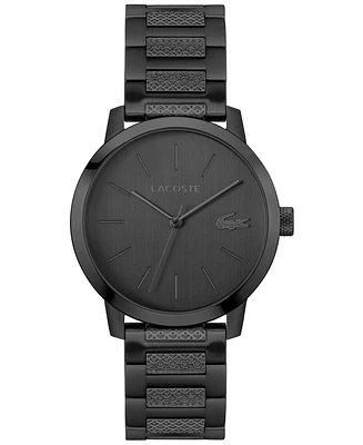 Lacoste Men's Metropole Ionic Plated Black Steel Bracelet Watch, 39mm
