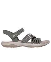 Skechers Women's Reggae Slim - Coffee Run Slingback Sandals from Finish Line