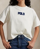 Polo Ralph Lauren Women's Logo Cotton Jersey Crewneck Tee