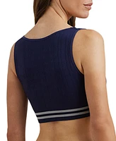 Lauren Ralph Women's Cricket Cable-Texture Longline Bralette 4L0189