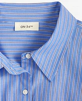 On 34th Women's Cotton Midi Shirtdress, Exclusively at Macy's