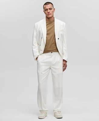 Mode of One Men's Relaxed-Fit Straight-Leg Suit Pants, Exclusively at Macy's
