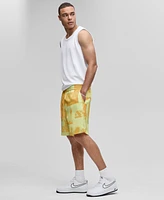 Mode of One Men's Photoreal Collage Pull-On Shorts, Exclusively at Macy's