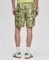 Mode of One Men's Vacation Palm Pull-On Shorts, Exclusively at Macy's