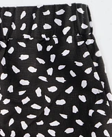On 34th Women's Paint Dot Linen-Blend Pull-On Shorts, Exclusively at Macy's