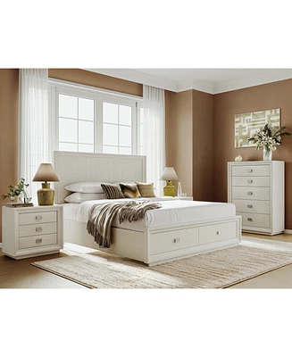 Priya 3 Pc. California King Set (Storage Bed