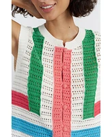 Chinti and Parker Women's & Cotton Capri Vest