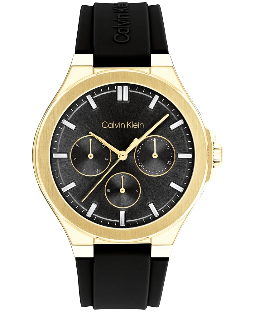Calvin Klein Women's Vibrancy Silicone Strap Watch