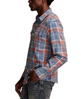 Lucky Brand Men's Masa Western Twill Long Sleeve Shirt