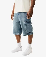 True Religion Men's Big T Vinny Cargo Shorts