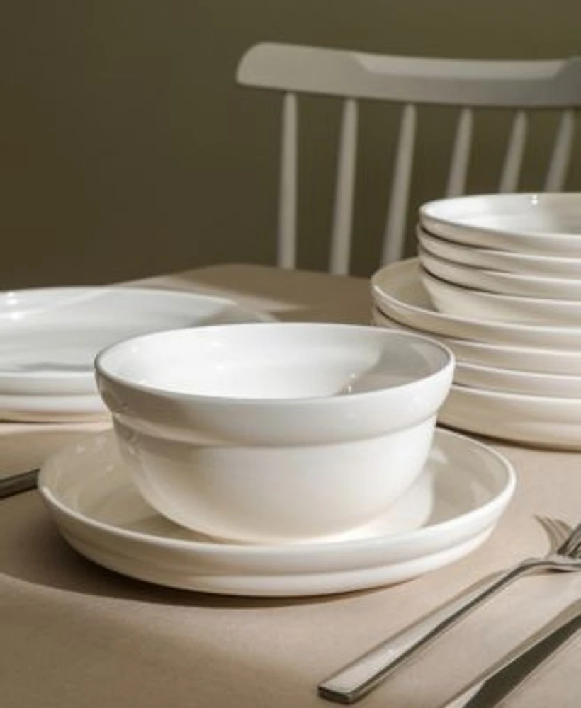 Stone Lain Virtuo Whiteware Dinnerware Collection