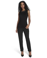 Calvin Klein Women's Crewneck Sleeveless Top