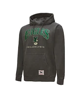 Mitchell & Ness Gray Philadelphia Eagles Slot Pullover Hoodie