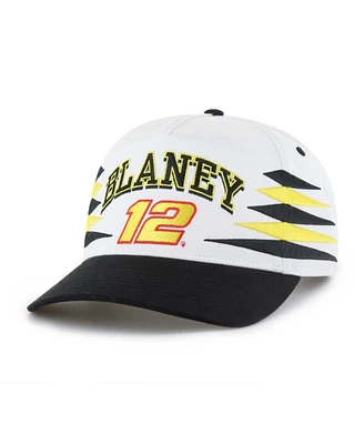 '47 Brand Men's White Ryan Blaney Diamond Cut Hitch Adjustable Hat