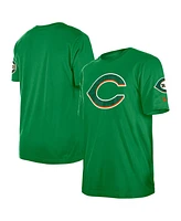 New Era Men's Kelly Green Cincinnati Reds St. Patrick's Day Shamrock Fill T-Shirt