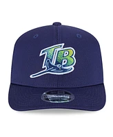 New Era Men's Purple Tampa Bay Rays 2025 Batting Practice 9SEVENTY Stretch-Snap Trucker Hat